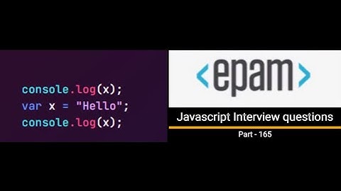 Javascript output based Interview question - Part 165 #shorts  #javascriptinterview #javascript