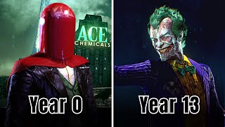 The Evolution of The Joker in The Arkham Series