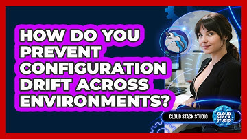 How Do You Prevent Configuration Drift Across Environments? - Cloud Stack Studio