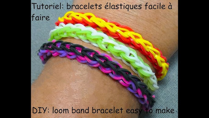 Elastiques pour bracelet YOKII Brass bleu - Loom Bands