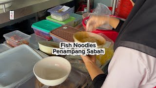 Sabah Street Food Discovery: Seafood Noodles at Little Fish Village (No Pork)