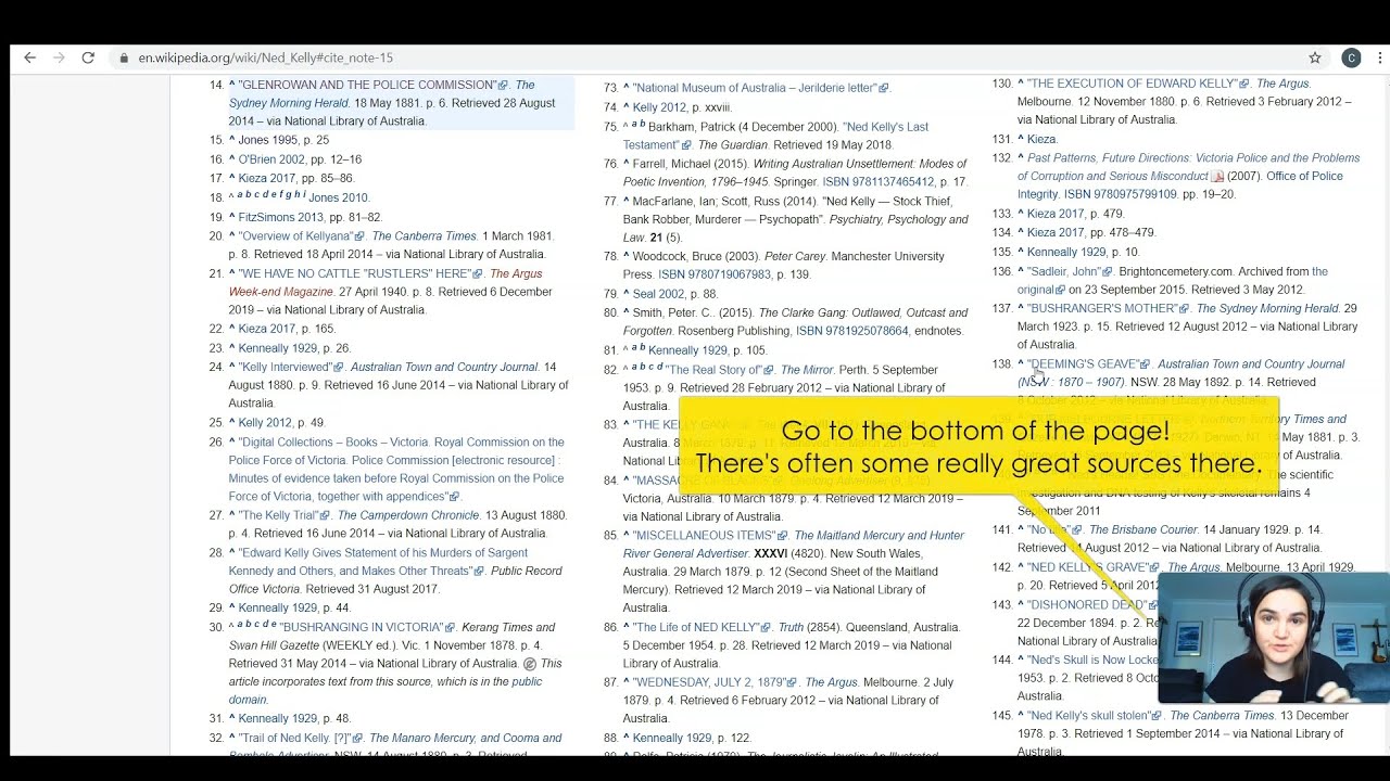Research Essentials for Secondary Students, episode 4: Wikipedia friend ...