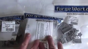 Forge World Meka Dread - Part 1 - Out Of The Bag