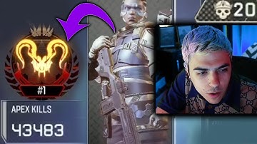 TSM ImperialHal plays with the #1 Apex Predator with 43483 kills on Bangalore