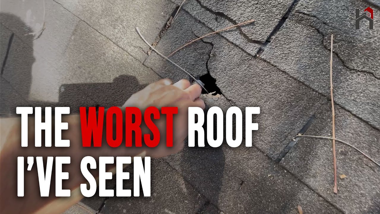 Worst Roof I've Seen (POV Inspection Houston TX)