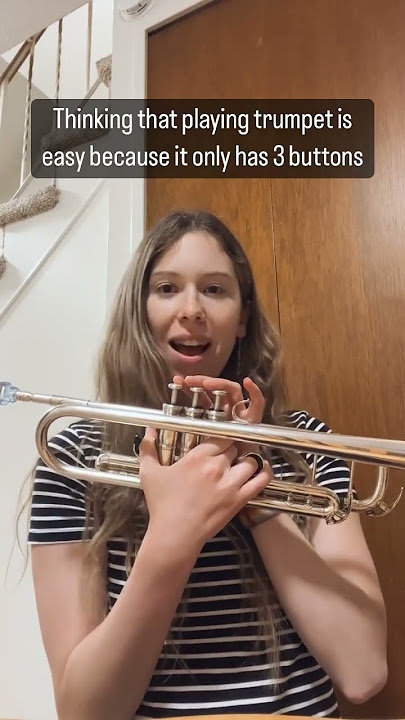 trumpet only has 3 buttons, so it must be easy