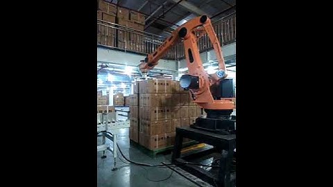 Robotic palletizer-Robotic palletizing system for carton package (2023)