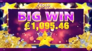 Gold Star Slot Features & Game Play - Big Win - by Red Tiger screenshot 5