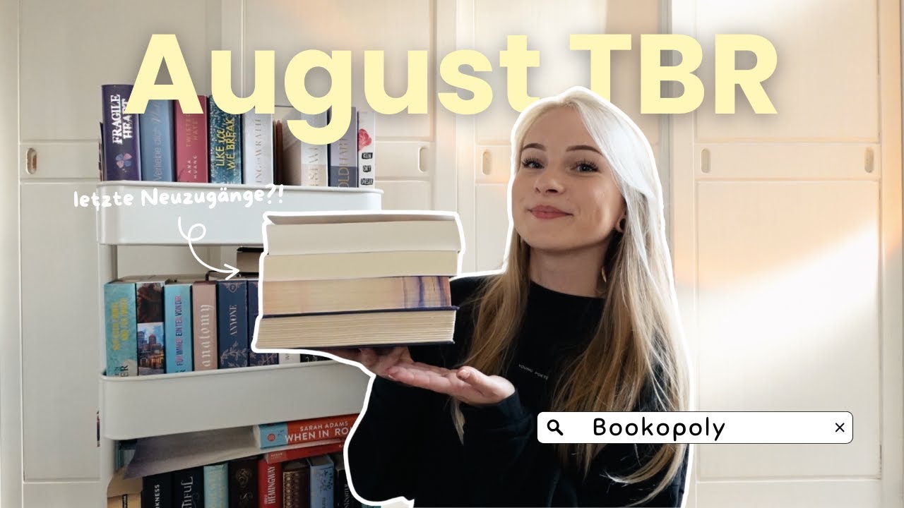 BOOKOPOLY 📖 | ich erspiele mir meinen TBR für August 2025 | nckreads