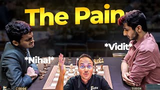 Nihal Sarin Thought He Had Already Lost But.... Nihal Vs Vidit Gujrathi Tata Steel Chess India