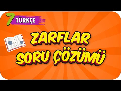 7. Sınıf Türkçe: Zarflar Soru Çözümü #2022