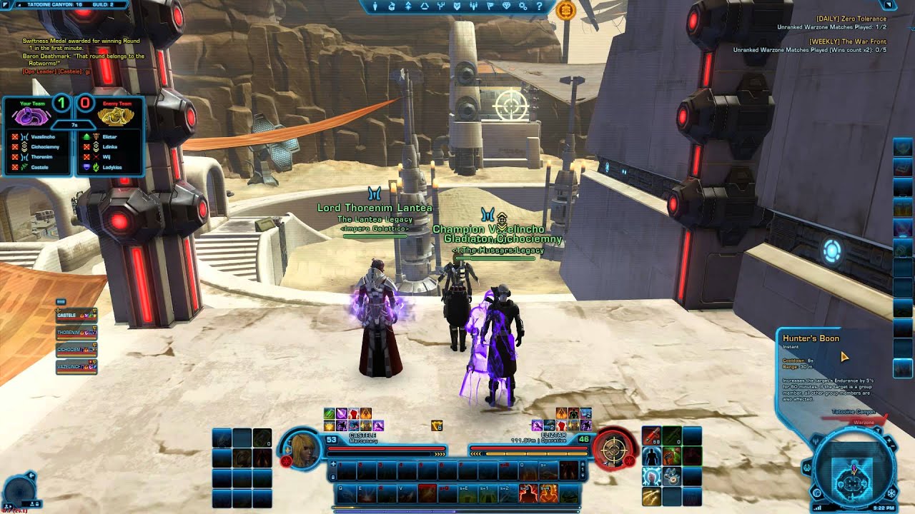 SWTOR [Merc-53] Arena 2.6.1 - YouTube