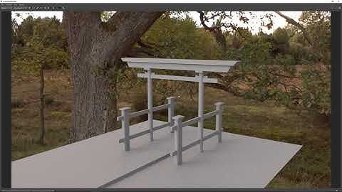 Making a Torii Part 1 / Speedmodelling