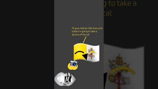 Mehi Guys Vatican Ball Here, And Today Im Going To Take A Picture Of The Cat