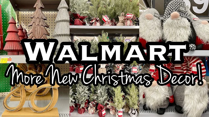 *NEW* WALMART Christmas Decor 2021 • SHOP WITH ME