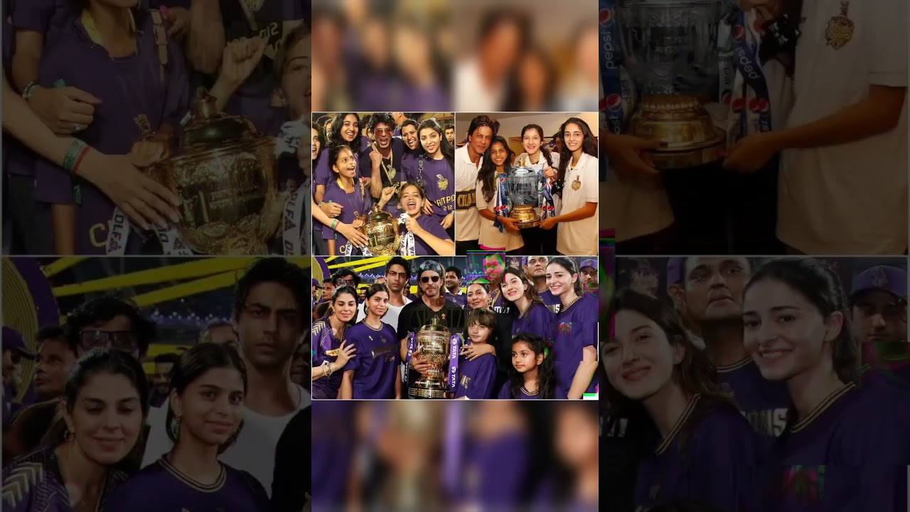 Shahrukhan family ipl toffee  
