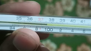 How to Check Body Temperature | How to properly use Mercury Thermometer | Fever Check by Thermometer