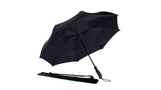 BetterBrella Automatic Open Reverse Umbrella with Lighte...