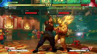 STREET FIGHTER V Zeku stun combo