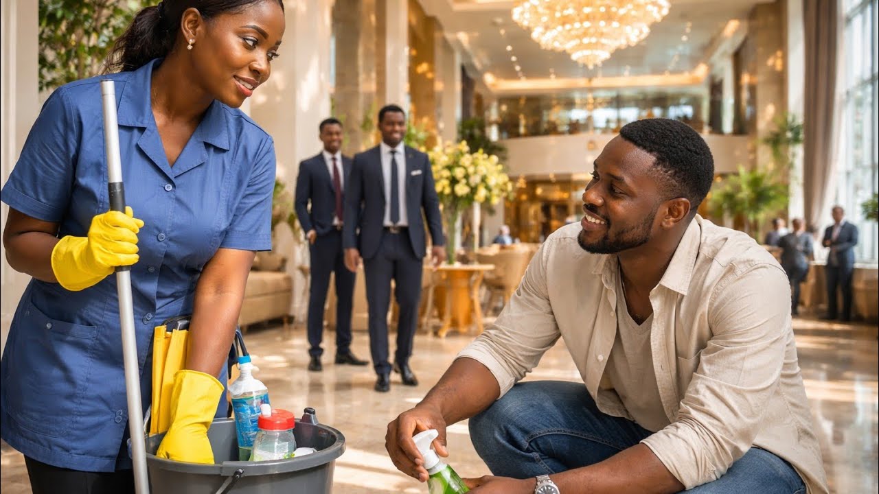 Billionaire Lady Pretends To be A Cleaner in Her Newly Built Hotel To Find True Love