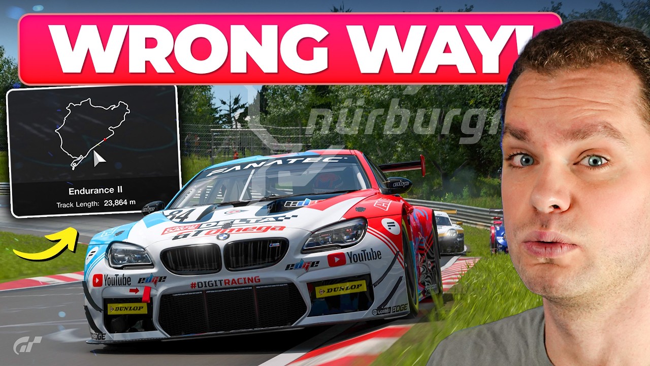 The MOST Unusual GT7 Race: Nürburgring Nordschleife in REVERSE