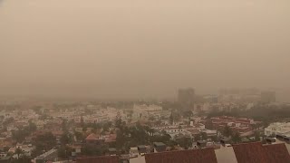 Iles Canaries Le Trafic Reprend Dans Trois Aroports Aprs Une Tempte De Sable