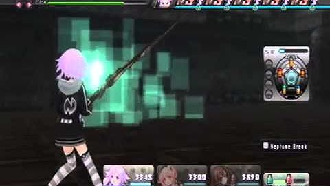 100% SplitPlaythru Hyperdimension Neptunia US 069 Lastation dungeon 