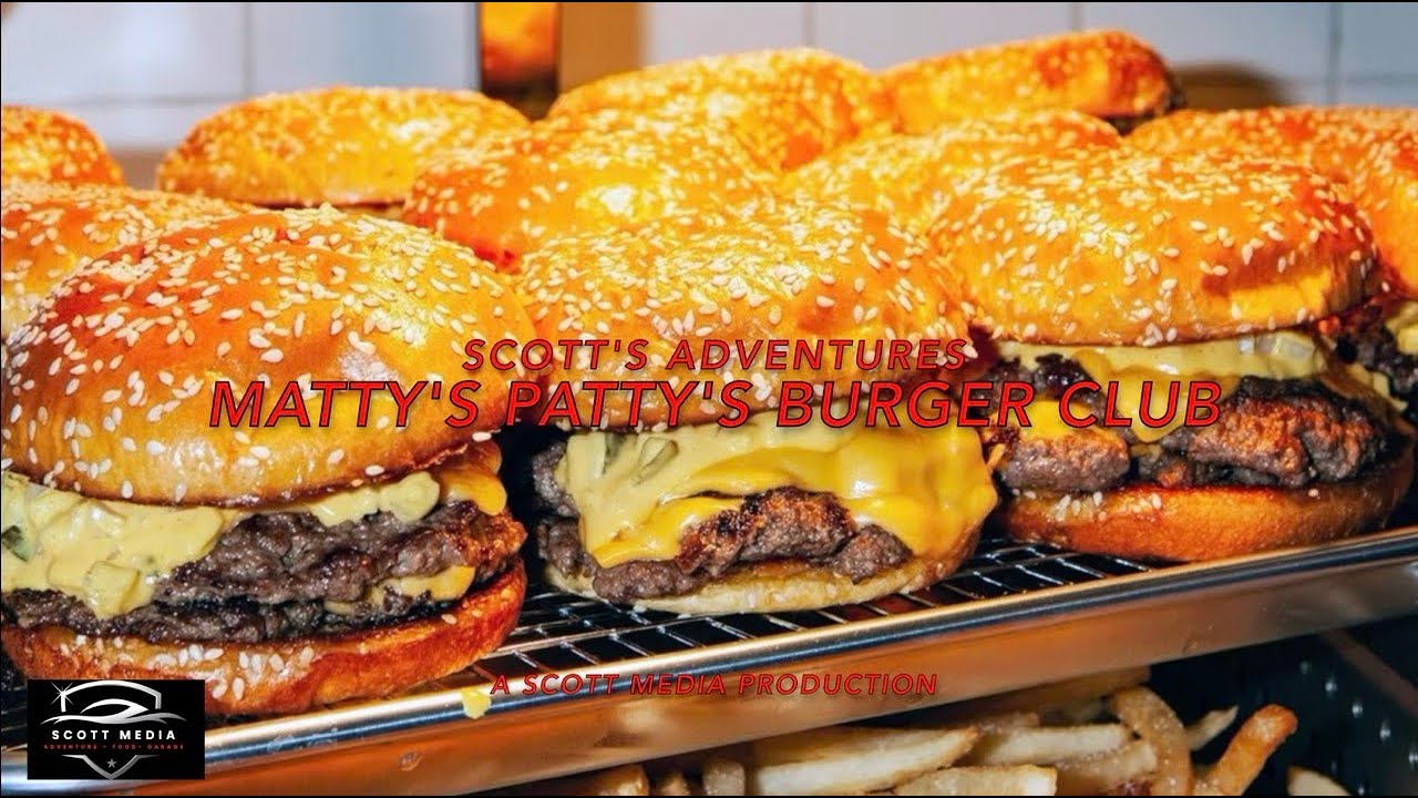 Matty's Patty's Burger Club - Smash Hamburger Taste Test - Matty ...