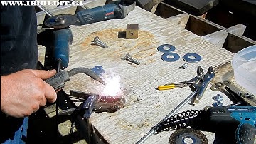 Making A Steel Work Table, Part 3 of 4