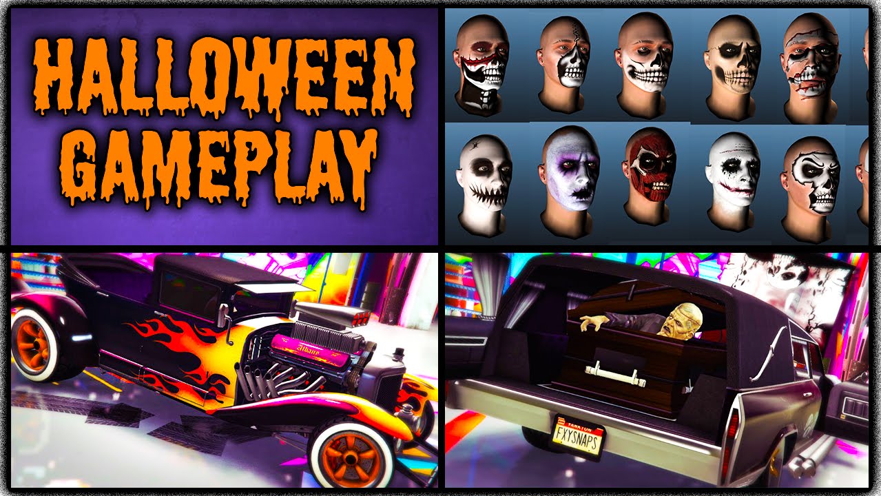 Gta 5 Halloween Dlc Cars Masks Early Gameplay All Lurcher