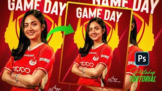 Photoshop Tutorial: How to create Professional Esport Mobile legend screenshot 4