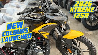 Finally Hero Xtreme 125r New Colours Launched 🚨| 2026 Hero Xtreme 125r New Colours | 125cc Bike 