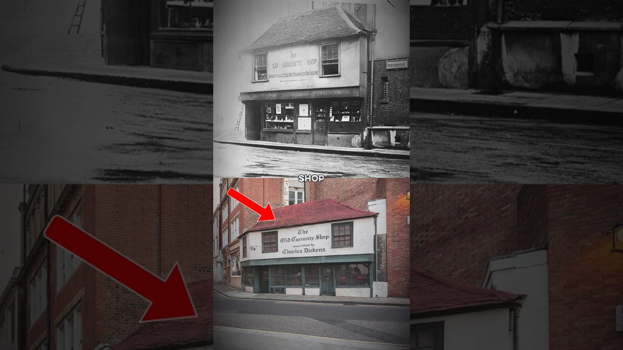 Лавка древностей в Лондоне, построенная в 1567 году, вдохновила Чарльза Диккенса на написание ром...