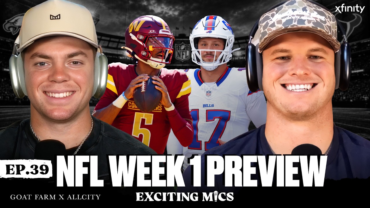 Cooper & Reed Talk NFL Week 1, Eagles & Texans Matchups, Madden Ratings & More | Exciting Mics