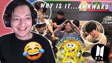 WE ARE SO BACK & its... awkward & dysfunctional | OT7 | REACTION