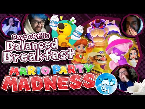 PART OF THIS BALANCED BREAKFAST | @alecandstuff @Lanaruse @ToonTris | Mario Party Madness