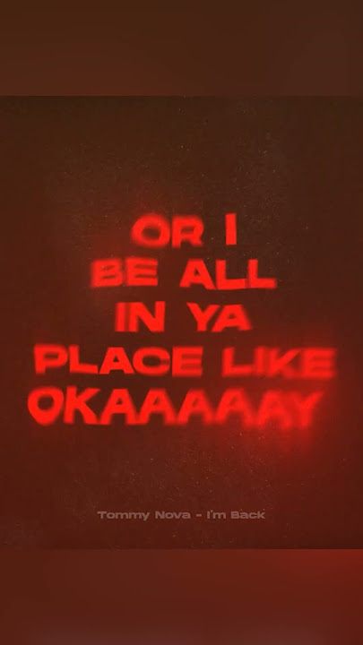 As heard on POWER FORCE 🔥 (Tommy Nova – I’m Back)