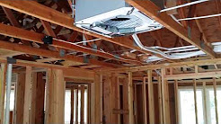 4 Zone Ductless Rough-in for New Construction