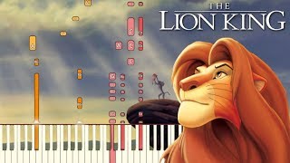 The Lion King - Piano Medley (All Songs) | Piano Tutorial (Synthesia) screenshot 2