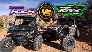 Polaris RZR XP 4 1000 VS. Kawasaki KRX 4 1000