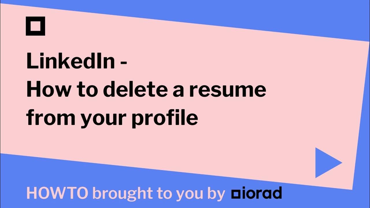 LinkedIn How To Delete A Resume From Your Profile YouTube linkedin-how-to-delete-a-resume-from-your-profile-youtube