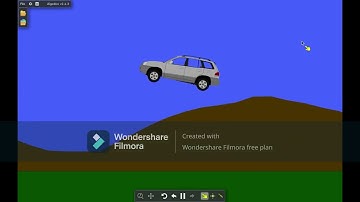 Algodoo Car Crash (2)