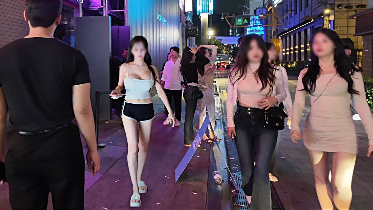 [4K SEOUL KOREA] 🔥🔥 연휴 새벽 압구정클럽거리는~ 압구정로데오~압구정4K 🔥🔥/Apgujeong#SEOUL/KOREA/K-City Walk