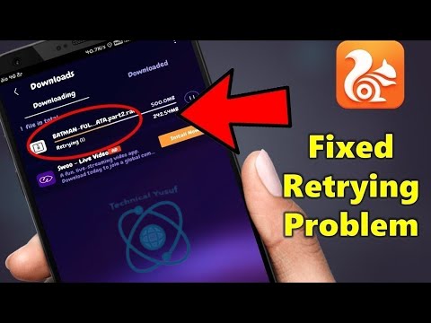How to Fix UC Browser Download Retrying Issueresume download solution