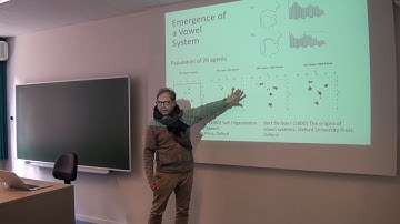 Luc Steels: Language grounding based on cognitive semantics and pragmatics