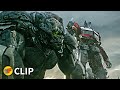 The final battle begins  transformers rise of the beasts 2023 movie clip 4k