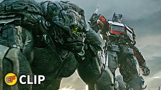 The Final Battle Begins | Transformers Rise of the Beasts (2023) Movie Clip HD 4K screenshot 2