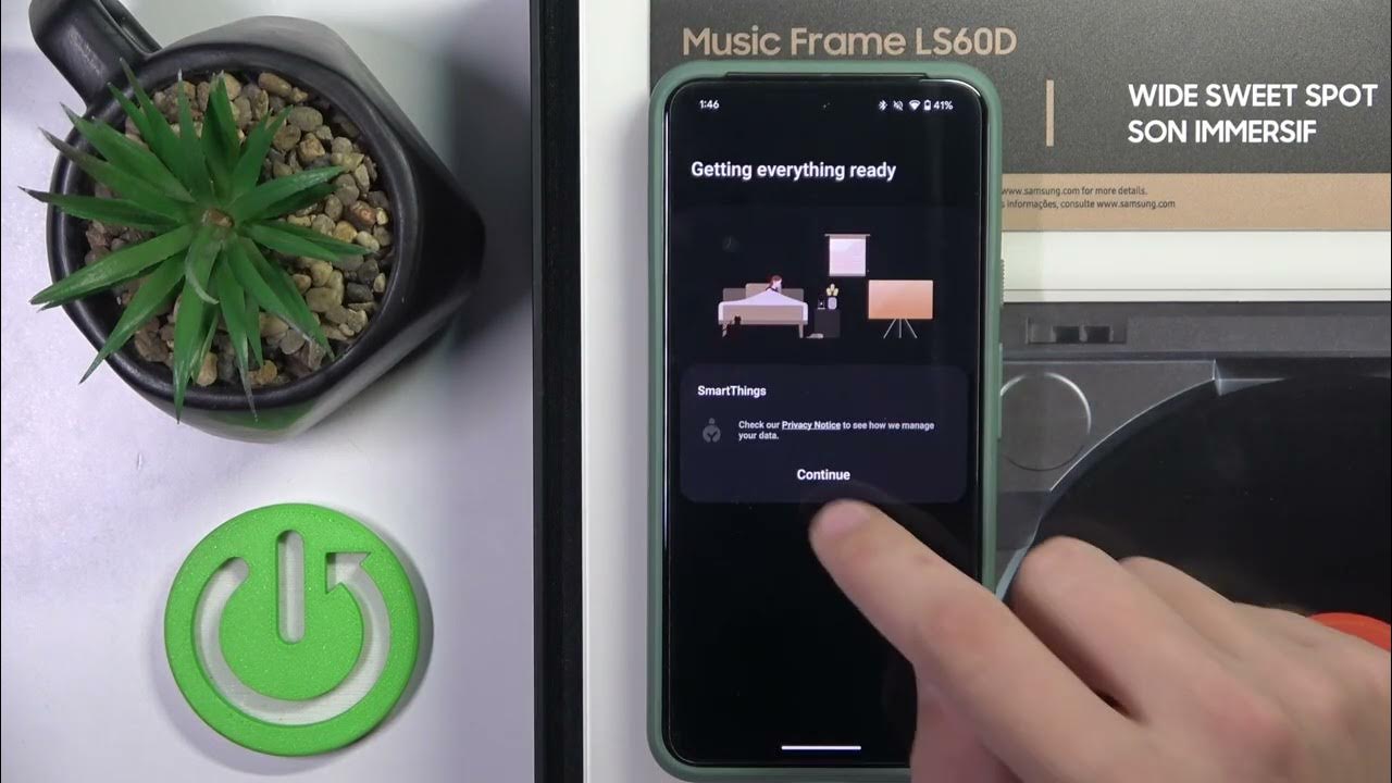 how-to-add-samsung-music-frame-ls60d-to-smart-things-app-youtube
