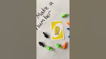 10 Uno Math Games Ideas #shorts