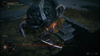 Elden Ring: Grafted Scion Tutorial Boss [How to Parry/beat early in the game]